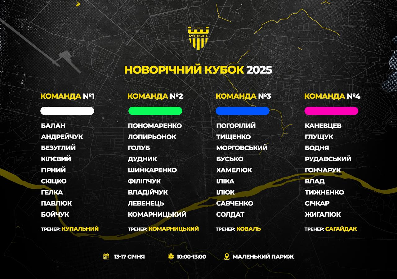 Новорічний кубок 2025